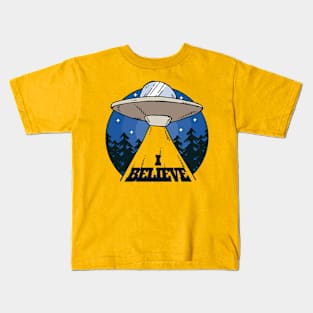 UFO I believe Kids T-Shirt